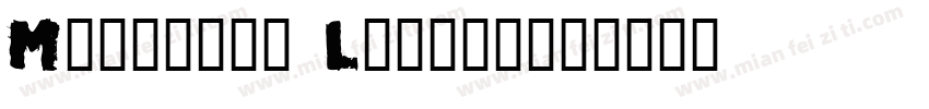 Matchbox Lettre字体转换